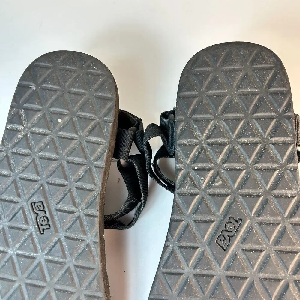 Teva Men's Black Original Universal Outdoor Water Hiking Active Sandal Size 11